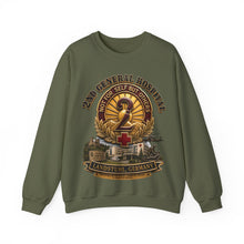 Load image into Gallery viewer, Crewneck Sweatshirt - 2nd General Hospital - Landstuhl Germany - w Hospital - 3D - Enhanced