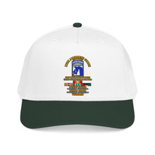 Load image into Gallery viewer, Mid Profile Baseball Cap - XVIII Airborne Corps Desert Storm Ribbons - 3D - Transparent