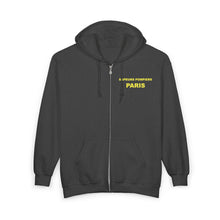 Load image into Gallery viewer, Unisex Heavy Blend™ Full Zip Hooded Sweatshirt - Sapeurs Pompiers Paris