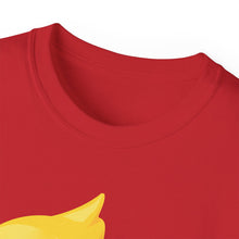 Load image into Gallery viewer, Unisex Ultra Cotton Tee - Yellow Rubber Duck - Oblique Left Front X 300