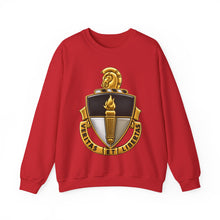 Load image into Gallery viewer, Crewneck Sweatshirt - DUI - John F. Kennedy Special Warfare Center and School wo txt - 3D - Enhanced