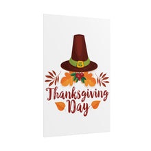 Load image into Gallery viewer, Rolled Poster - Thanksgiving Day - Happy Thanksgiving Day