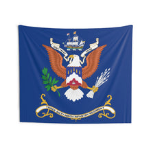 Load image into Gallery viewer, Indoor Wall Tapestries - 369th Infantry Regiment - Don't Tread On Me - "Harlem Hellfighters" - Regimental Colors Tapestry