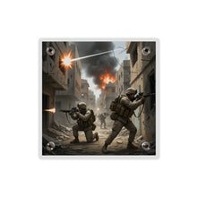 Load image into Gallery viewer, Acrylic Wall Art Panel - Marines in the 2nd Battle of Fallujah