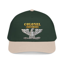 Load image into Gallery viewer, Mid Profile Baseball Cap - Colonel - Retired - 3D - Enhanced