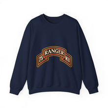 Load image into Gallery viewer, Crewneck Sweatshirt - Army - 75th Ranger Regiment - MIB - Ranger Scroll - 3D - Enhanced