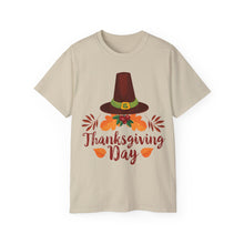 Load image into Gallery viewer, Unisex Ultra Cotton Tee - Thanksgiving Day - Happy Thanksgiving Day