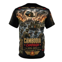 Load image into Gallery viewer, Jungle Thunder - Vietnam Cambodia War - 1976-1978 Tribute Tee | Ending the Killing Fields