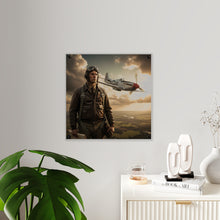 Load image into Gallery viewer, Acrylic Wall Art Panel - Army Air Corps Pilot