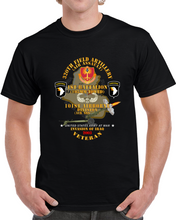 Load image into Gallery viewer, Army - 1st Bn, 320th Fa, 101st Airborne Div - Invasion - 2003 W Aa Badge - W 105mm Map Classic T Shirt, Crewneck Sweatshirt, Hoodie, Long Sleeve