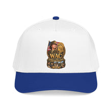 Load image into Gallery viewer, Mid Profile Baseball Cap - WAC - Womens Army Corps - WWII - 3D - Enhanced