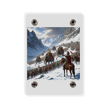 Load image into Gallery viewer, Acrylic Wall Art Panel - Hannibal Crossing the Alps to Atttack Rome