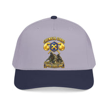 Load image into Gallery viewer, Mid Profile Baseball Cap - Army - Chemical Corps w Scene - 3D - Enhanced