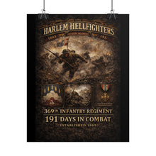 Load image into Gallery viewer, Rolled Posters - 369th Infantry Regiment - Assault across No Man's Land - WWI - Poster 1