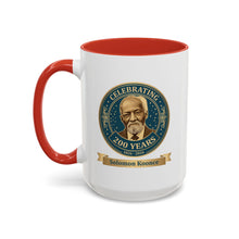 Load image into Gallery viewer, Accent Coffee Mug — "Celebrating 200 Years" Solomon Koonce Portrait (11/15 oz)