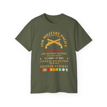Load image into Gallery viewer, Unisex Ultra Cotton Tee - Army - 4th Military Police Co, - Iron Guardians - 4th Infantry Div - Vietnam Veteran w VN Service X 300
