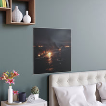 Load image into Gallery viewer, Indoor and Outdoor Silk Posters - WWII Suda Straights Battle