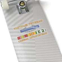 Load image into Gallery viewer, Kiss-Cut Stickers - Army - Vietnam Veteran - Cbt Infantryman w CIB VN SVC