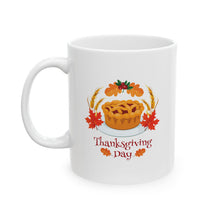 Load image into Gallery viewer, White Ceramic Mug - 11oz & 15oz - Thanksgiving Day