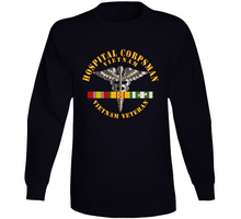 Load image into Gallery viewer, Navy - Hospital Corpsman W Vietnam Svc Ribbons X 300 Classic T Shirt, Crewneck Sweatshirt, Hoodie, Long Sleeve
