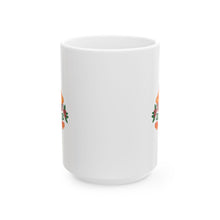 Load image into Gallery viewer, White Ceramic Mug - 11oz & 15oz - Thanksgiving Day - Pie