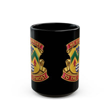 Load image into Gallery viewer, Black Mug (15oz) - 528th Support Bn - DUI wo Txt - 3D - Enhanced