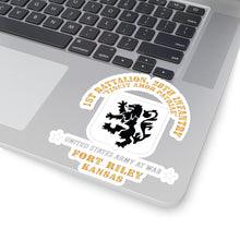 Load image into Gallery viewer, Kiss-Cut Stickers - 1st Bn, 28th Infantry - Ft Riley KS X 300