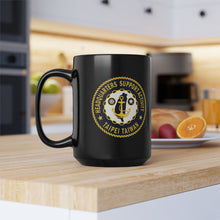 Load image into Gallery viewer, Black Mug 15oz - Headquarters Support Activity - Taiwan