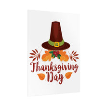 Load image into Gallery viewer, Rolled Poster - Thanksgiving Day - Happy Thanksgiving Day