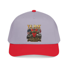 Load image into Gallery viewer, Mid Profile Baseball Cap - Army - VE Day - Victory in Europe Day - End of WWII - 3D - Enhanced
