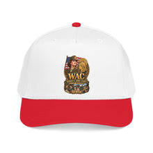 Load image into Gallery viewer, Mid Profile Baseball Cap - WAC - Womens Army Corps - WWII - 3D - Enhanced