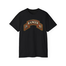 Load image into Gallery viewer, Unisex Ultra Cotton Tee - Army - 75th Ranger Regiment - Ranger Scroll - 3D - Enhanced