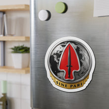 Load image into Gallery viewer, Die-Cut Magnet - Army - USASOC - Sine Pari - Delta Force wo txt - 3D - Enhanced