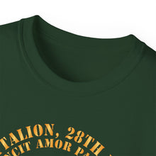 Load image into Gallery viewer, Unisex Ultra Cotton Tee - 1st Bn, 28th Infantry - Ft Riley KS X 300
