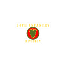 Load image into Gallery viewer, Kiss-Cut Vinyl Decals - Army - 24th Infantry Division X 300
