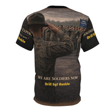 Load image into Gallery viewer, Drill Sergeant All-Over Print Tee — "Turning Civilians into Soldiers" Basic Training - Drill Sgt Runkle