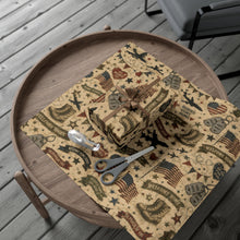 Load image into Gallery viewer, Gift Wrap Paper — Homecoming Pattern