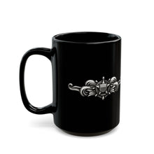 Load image into Gallery viewer, Black Mug (15oz) - USCG - Cutterman - Enlisted wo txt - 3D - Enhanced