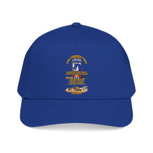 Load image into Gallery viewer, Mid Profile Baseball Cap - XVIII Airborne Corps Desert Storm Ribbons - with Scene - 3D - Transparent