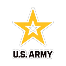 Load image into Gallery viewer, Kiss-Cut Stickers - Army Star W Us Army