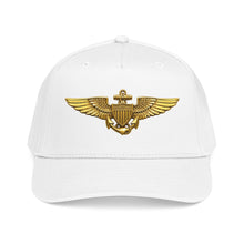 Load image into Gallery viewer, Mid Profile Baseball Cap - USCG - Aviator Badge wo txt - 3D - Enhanced