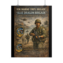 Load image into Gallery viewer, Posters - Korea - ROK Marine Brigade - Blue Dragons