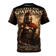 Load image into Gallery viewer, Go Tell the Spartans Tribute Tee — Thermopylae 480 BC