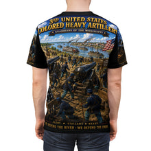 Load image into Gallery viewer, 3rd United States Colored Heavy Artillery Tribute Tee — "Guardians of the Mississippi" - Memphis, Tennessee • 1863–1866
