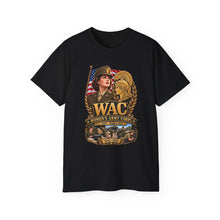 Load image into Gallery viewer, Unisex Ultra Cotton Tee - WAC - Womens Army Corps - WWII - 3D - Enhanced