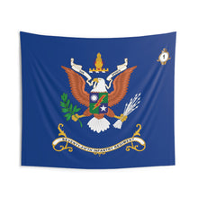 Load image into Gallery viewer, Indoor Wall Tapestries - 1st Battalion, 75th Infantry Regiment - "Sua Sponte" - Regimental Colors Tapestry