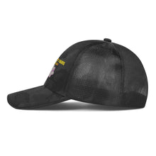Load image into Gallery viewer, Embroidered Mesh Sports Camo Caps - Lieutenant Colonel - Retired