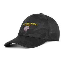 Load image into Gallery viewer, Embroidered Mesh Sports Camo Caps - Lieutenant Colonel - Retired