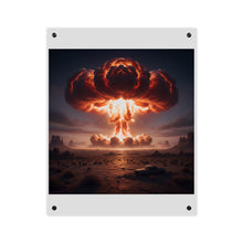 Load image into Gallery viewer, Acrylic Wall Art Panel - Atomic Blast in the desert