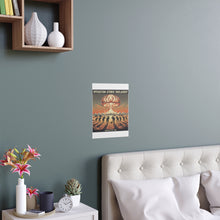 Load image into Gallery viewer, Indoor and Outdoor Silk Posters - Atomic Testing in Nevada Desert Operation Fury - Toward the attack